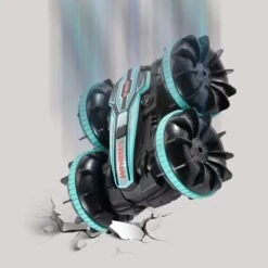 Amphibious Stunt RC Car 360° Rotate And 180° Flips Water Land Remote Control Car -Children Toys Sale Amphibious Remote Control Car 1