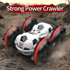 Amphibious RC Car Football 4WD Stunt Remote Control Car 100% Waterproof Toys For Kids -Children Toys Sale Amphibiouscarfootball 5