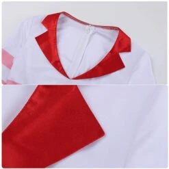 Angel Dust Costume Hazbin Hotel Cosplay Outfit Angel Striped Sweatshirt Shorts Gloves Full Set For Adult -Children Toys Sale Angel Dust Costume 6