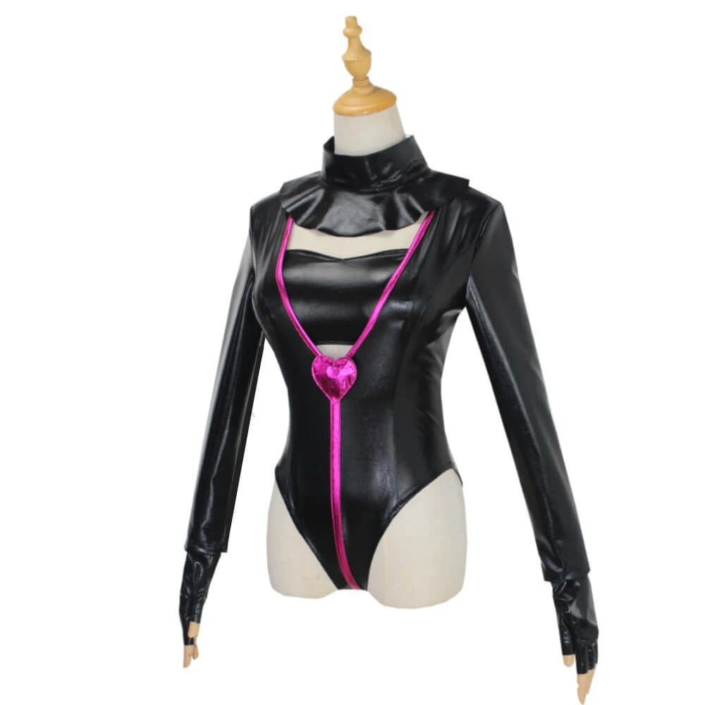 Angel Dust Leather Costume Hazbin Hotel Poison Cosplay Outfit 2 Angel Dust Leather Costume Hazbin Hotel Poison Cosplay Outfit - Image 2