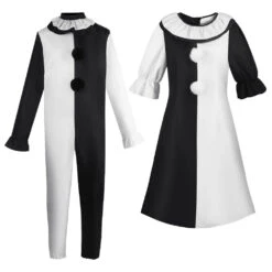 Adult Terrifier Costume Men Women Art The Clown Outfit Halloween Joker Cosplay Costume