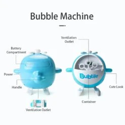 Kids Bubble Machine - Automatic Bubble Maker Helicopter Toy Gift For Girls And Boys 16 Kids Bubble Machine - Automatic Bubble Maker Helicopter Toy Gift For Girls And Boys -Children Toys Sale AutomaticBubbleHelicopter 6