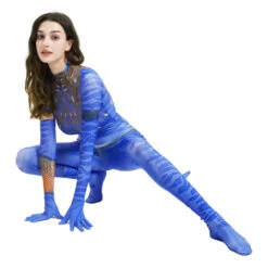 Ronal Costume With Tail The Way Of Water Jumpsuit Ronal Cosplay Outfit For Kids Teens -Children Toys Sale Avatar 2 the way of water neytiri costume 4 cee55611 61cf 4906 9bc7 10ad4feba367