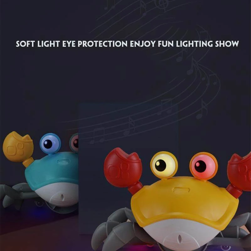 Baby Kids Bathing Shower Crab Automatically Avoid Obstacle Crawling Musical Beach Toys 6 Baby Kids Bathing Shower Crab Automatically Avoid Obstacle Crawling Musical Beach Toys - Image 6