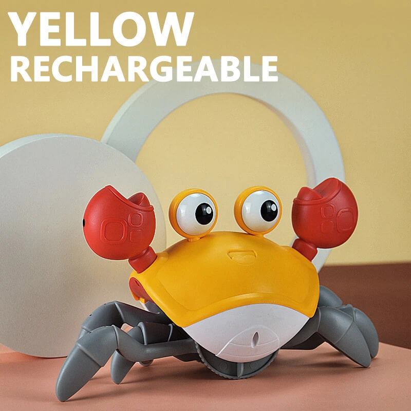 Baby Kids Bathing Shower Crab Automatically Avoid Obstacle Crawling Musical Beach Toys 4 Baby Kids Bathing Shower Crab Automatically Avoid Obstacle Crawling Musical Beach Toys - Image 4