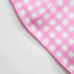 Kids Pink Plaid Dress Sleeveless Party Outfit With Accessories Girls Halloween Cosplay Costume -Children Toys Sale Barbie dress girls 7