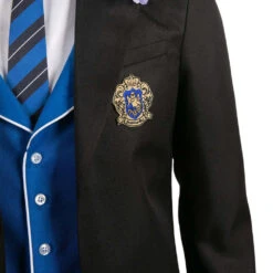 Adult Rorensu Burua Costume Public School Lawrence Bluewer Uniform Suit Cospaly Outfit -Children Toys Sale Black Butler Lawrence Bluewer Black Outfit 3