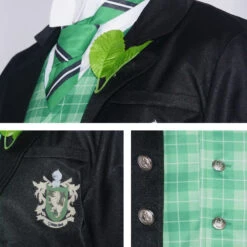 Adult Herman Greenhill Costume Green Lion Public School Uniform Herman Cosplay Outfit -Children Toys Sale Black Butler Public School Arc Herman greenhill costume 5