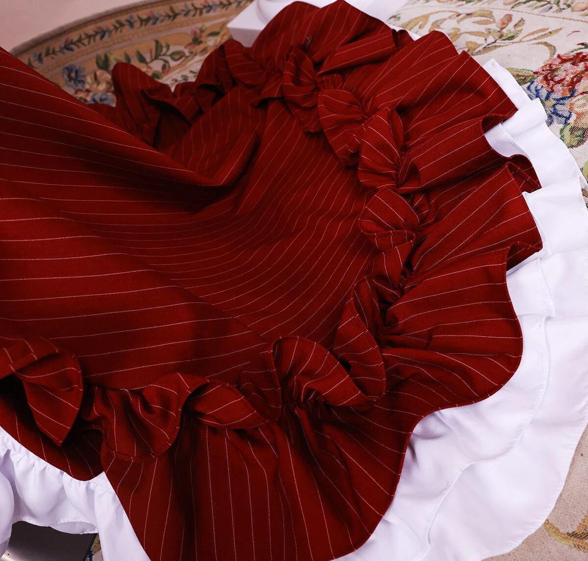 Adult Ciel Phantomhive Costume Ciel Red Party Dress Cosplay Costume Full Set 6 Adult Ciel Phantomhive Costume Ciel Red Party Dress Cosplay Costume Full Set - Image 6