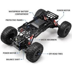 Amphibious RC Cars 1/8 Scale RC Rock Crawler Radio Controlled Monster Truck 100% Waterproof 24 Amphibious RC Cars 1/8 Scale RC Rock Crawler Radio Controlled Monster Truck 100% Waterproof -Children Toys Sale C11 Amphibious RC Car 8