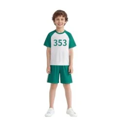 Kids Players Costume Game Cosplay Green T-shirt And Shorts 2pcs Suit For Boys Girls -Children Toys Sale CDBD5760FBF13E8B0833CE0A4494A219