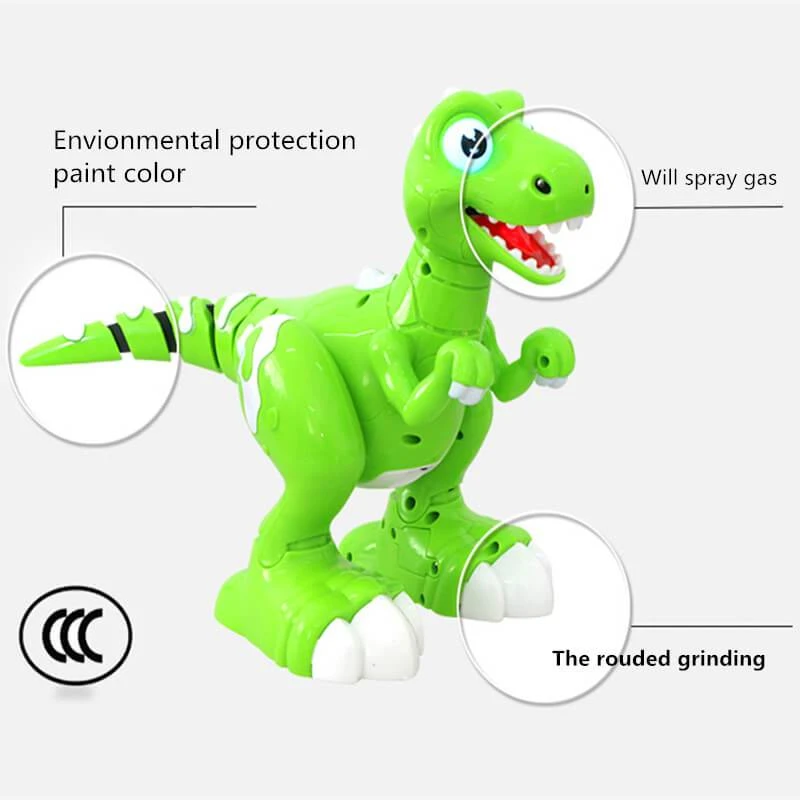 Remote Control Sensing Dinosaur Cartoon Cute Gesture Interactive Electronic Spray Dinosaur Toy 7 Remote Control Sensing Dinosaur Cartoon Cute Gesture Interactive Electronic Spray Dinosaur Toy - Image 7