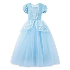 Cosplay Costume Dress For Children Girls Christmas Halloween Festival Carnival Party -Children Toys Sale CinderellaCosplayCostume 5