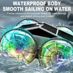 2.4G Amphibious RC Car 360° Stunt Car Colorful Wheel Off-Road Car Children's Toy -Children Toys Sale Colorful Wheel Amphibious RC Car 3