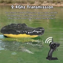 RC Racing Boat With Crocodile Head - Electric Racing Boat Remote Control Boat Pools Spoof Toy -Children Toys Sale CrocodileBoat 3