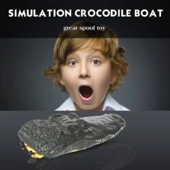 RC Racing Boat With Crocodile Head - Electric Racing Boat Remote Control Boat Pools Spoof Toy -Children Toys Sale CrocodileBoat 4