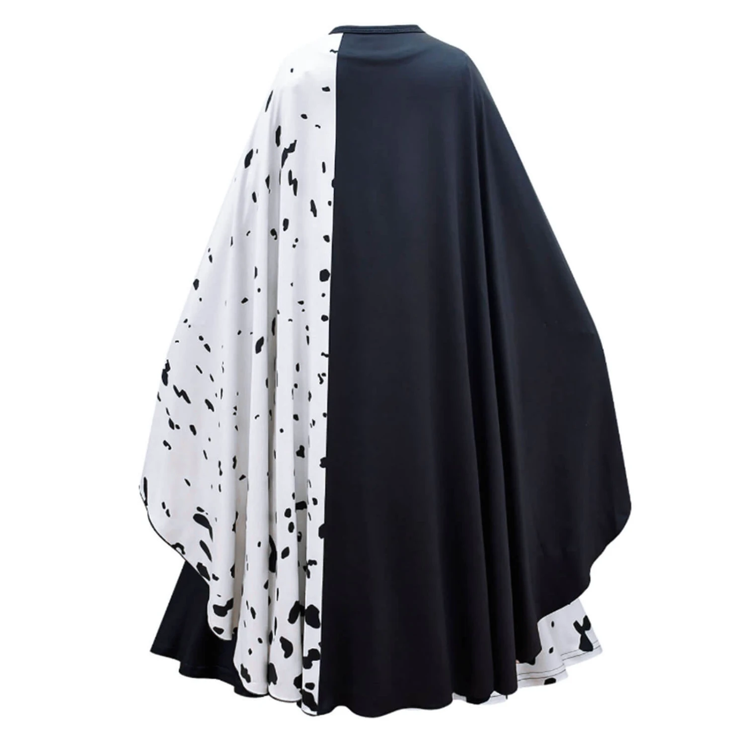 Kids Cruella Costume Fashion Black/White Dress Girls Halloween Costume 5 Kids Cruella Costume Fashion Black/White Dress Girls Halloween Costume - Image 5