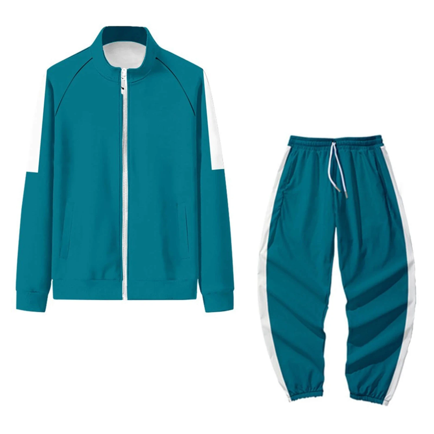 Kids Adult Players Tracksuit Costume Blue Jacket And Pants Cosplay Suit 13 Kids Adult Players Tracksuit Costume Blue Jacket And Pants Cosplay Suit - Image 13