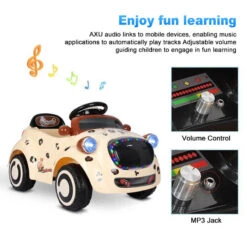Cute Puppy 6V Electric Ride-on Car Toddler Ride On Car Remote Control With Safe Belt 17 Cute Puppy 6V Electric Ride-on Car Toddler Ride On Car Remote Control With Safe Belt -Children Toys Sale Cute Puppy 6V Electric Car 6