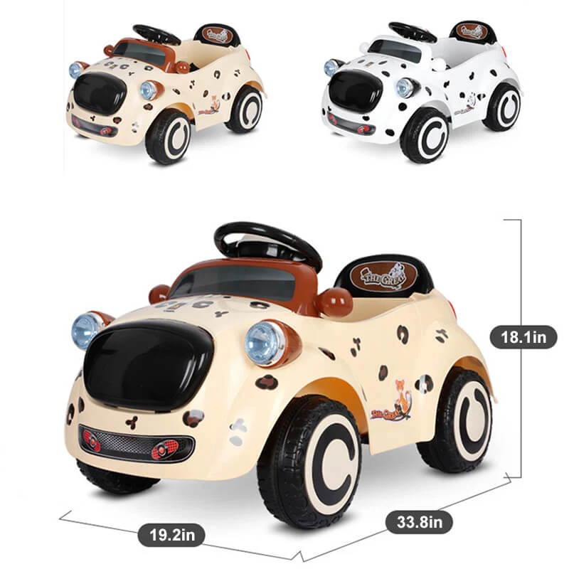 Cute Puppy 6V Electric Ride-on Car Toddler Ride On Car Remote Control With Safe Belt 10 Cute Puppy 6V Electric Ride-on Car Toddler Ride On Car Remote Control With Safe Belt - Image 10