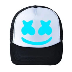 DJ Marshmallow Cap Hip Hop Baseball Hat Halloween Costume Accessory -Children Toys Sale DJMarshallowCap 8