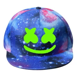 DJ Marshmallow Cap Hip Hop Baseball Hat Halloween Costume Accessory -Children Toys Sale DJMarshmelloCap 11