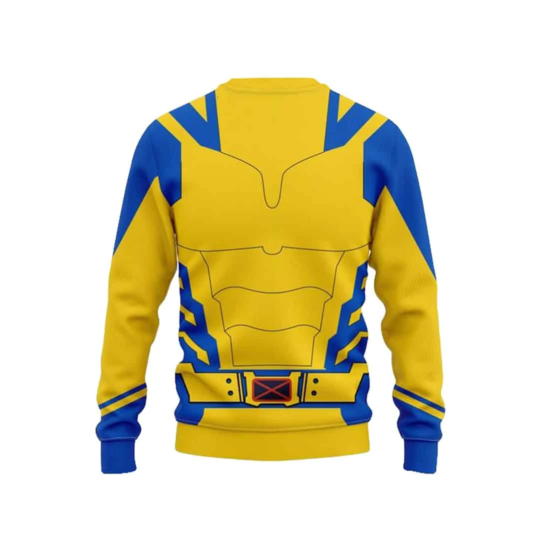 Adult Deady Pool Sweatshirt Wade And James Howlett Pullover Casual Shirt 5 Adult Deady Pool Sweatshirt Wade And James Howlett Pullover Casual Shirt - Image 5