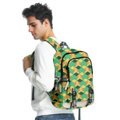 Nezuko Backpack Tanjiro School Bag Zenitsu Shoulderbags With Large Capacity -Children Toys Sale Demon Slayer Backpack 2