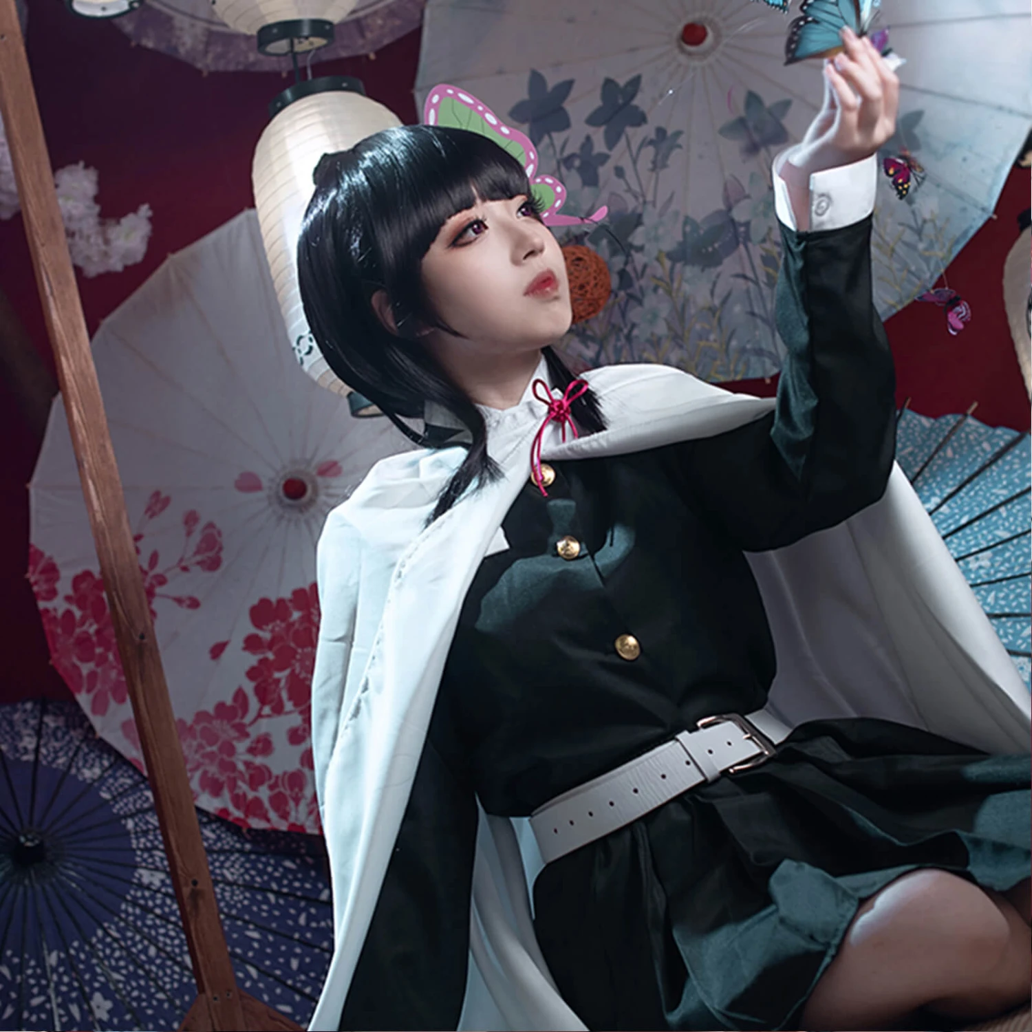 Kanao Tsuyuri Costume Halloween Kanao Cosplay Outfit Full Set 1 Kanao Tsuyuri Costume Halloween Kanao Cosplay Outfit Full Set