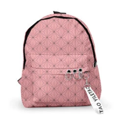 Japaness Anime Backpacks Nezuko Tanjiro Zenitsu Giyuu Backpack Travel Bags -Children Toys Sale DemonSlayerBackpack 2