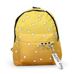 Japaness Anime Backpacks Nezuko Tanjiro Zenitsu Giyuu Backpack Travel Bags -Children Toys Sale DemonSlayerBackpack 9