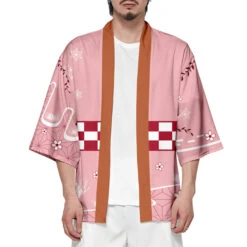 Unisex Cosplay Coat Nezuko Shinobu Tanjiro Zenitsu Giyu Kyojuro Kimono Haori Shirt -Children Toys Sale DemonSlayerCoatShirt 12