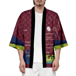 Unisex Cosplay Coat Nezuko Shinobu Tanjiro Zenitsu Giyu Kyojuro Kimono Haori Shirt -Children Toys Sale DemonSlayerCoatShirt 20