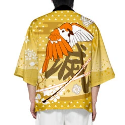 Unisex Cosplay Coat Nezuko Shinobu Tanjiro Zenitsu Giyu Kyojuro Kimono Haori Shirt -Children Toys Sale DemonSlayerCoatShirt 5