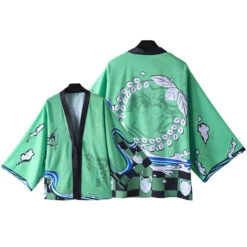 Unisex Cosplay Coat Nezuko Shinobu Tanjiro Zenitsu Giyu Kyojuro Kimono Haori Shirt -Children Toys Sale DemonSlayerCoatShirt 8