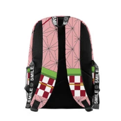 Nezuko Backpack Tanjiro School Bag Zenitsu Shoulderbags With Large Capacity -Children Toys Sale Demonslayerbackpackwithlargecapactity 8