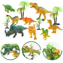 Dinosaur Racing Track Flexible Railway Toys 153pcs Create A Dinosaur World Road Race For Kids -Children Toys Sale Dinosaur Railway track 6