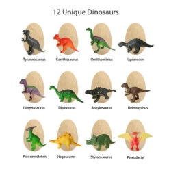 Dinosaur Eggs Dig Kits -12 Dinosaur Excavation Kits With 12 Unique Dinosaur Toys -Children Toys Sale DinosaurEggsDigKits 8