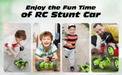 Kid RC Drift Cars 2.4G Remote Control Car Double Side 360 Degrees Stunt Racing Car -Children Toys Sale DoubleSideRCStunkRacingCar 2