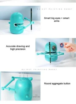 Drawing Robot Educational Automatic Recognition Robot For Painting Learning Art Training 19 Drawing Robot Educational Automatic Recognition Robot For Painting Learning Art Training -Children Toys Sale DrawingRobot 6