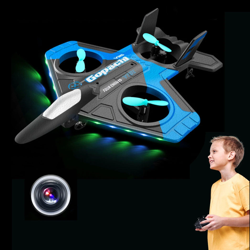 Drone With Camera Drop-resistant RC Plane 360° Stunt Spin Remote Control Airplanes Best Drone For Beginners 4 Drone With Camera Drop-resistant RC Plane 360° Stunt Spin Remote Control Airplanes Best Drone For Beginners - Image 4