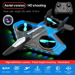 Drone With Camera Drop-resistant RC Plane 360° Stunt Spin Remote Control Airplanes Best Drone For Beginners 20 Drone With Camera Drop-resistant RC Plane 360° Stunt Spin Remote Control Airplanes Best Drone For Beginners -Children Toys Sale DroneWithCamera 4