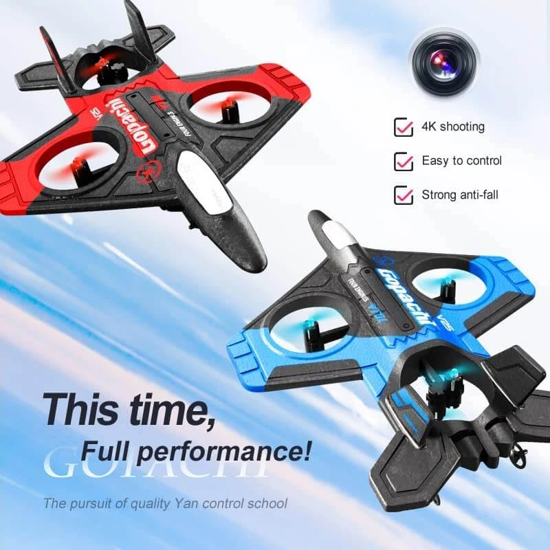 Drone With Camera Drop-resistant RC Plane 360° Stunt Spin Remote Control Airplanes Best Drone For Beginners 8 Drone With Camera Drop-resistant RC Plane 360° Stunt Spin Remote Control Airplanes Best Drone For Beginners - Image 8