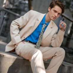 Nanami Costume Mens White Nanami Kento JJK Cosplay Outfit Halloween Carnival Suit