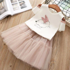 Kids Easter Dress 3T-7 Bunny T-shirt And Tutu Skirt 2pcs Suit Girls Easter Outfit 12 Kids Easter Dress 3T-7 Bunny T-shirt And Tutu Skirt 2pcs Suit Girls Easter Outfit -Children Toys Sale Easter Bunny Dress 4 1880a631 1ea2 413a 8029 be3e68768c24