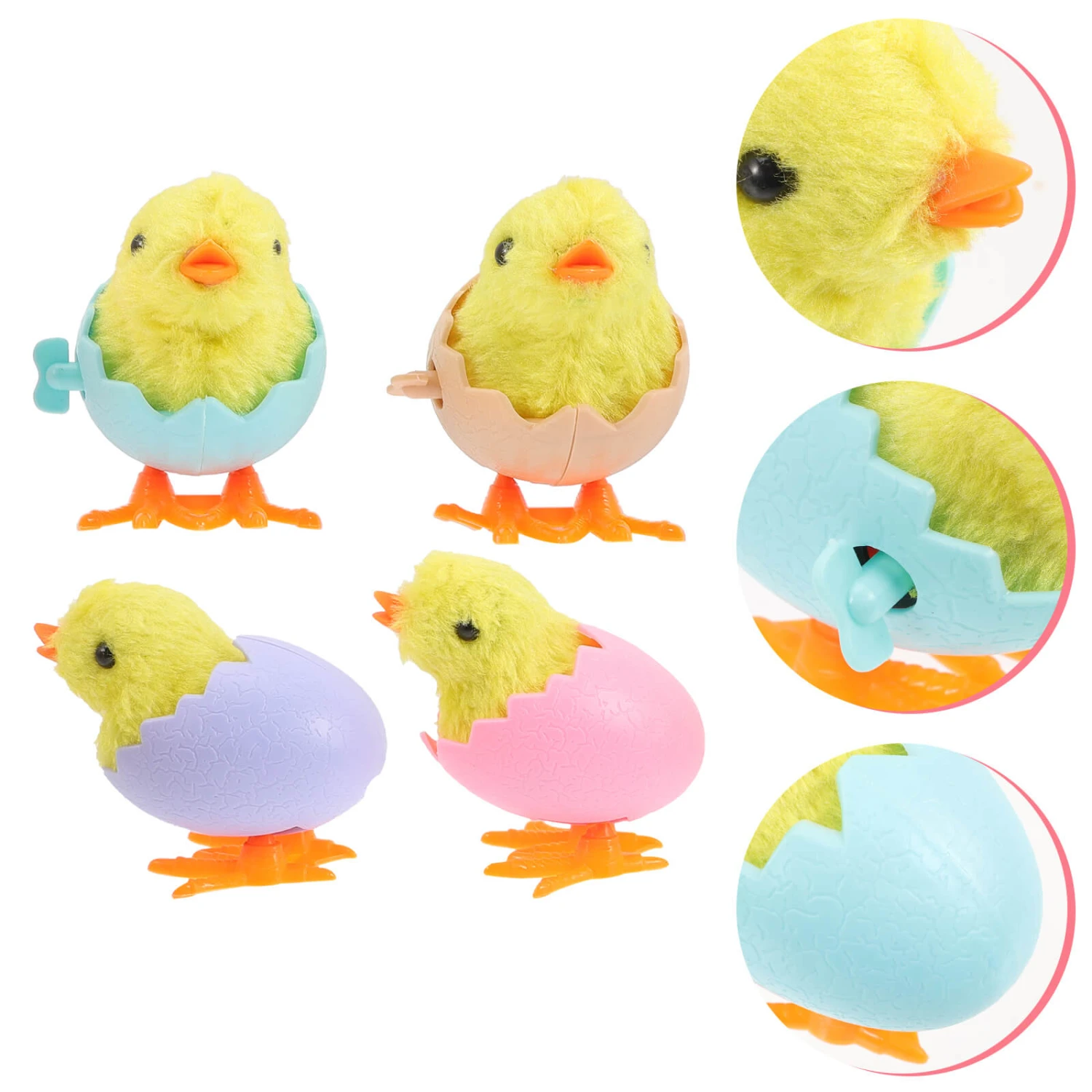 Easter Wind Up Toys Jumping Chicks Rabbit Clockwork Toys Easter Basket Stuffs For Boys And Girls 3 Easter Wind Up Toys Jumping Chicks Rabbit Clockwork Toys Easter Basket Stuffs For Boys And Girls - Image 3