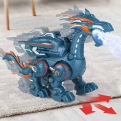 Kids Electric Pterosaur Toy Walking Spray Roar Dinosaur For Boys Girls Birthday Gift -Children Toys Sale Electric pterosaur dinosaur toy 8