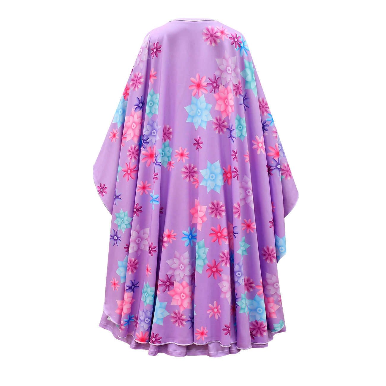 Flower Princess Isabela Long Sleeve Dress Girls Isabela Mardrigal Magic Cosplay Dress With Bag And Cloak 6 Flower Princess Isabela Long Sleeve Dress Girls Isabela Mardrigal Magic Cosplay Dress With Bag And Cloak - Image 6