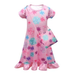 Short Sleeve Mirabel Dress With Bag Magic Family Madrigal Girls Summer Costumes -Children Toys Sale Encanto Isabela Dress With Bag 2 720x 6df678b7 d5c9 4953 9dac a49515a681e8