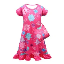 Short Sleeve Mirabel Dress With Bag Magic Family Madrigal Girls Summer Costumes -Children Toys Sale Encanto Isabela Dress With Bag 4 720x a1942707 39ea 4b95 a3c2 f72c7699b3b8